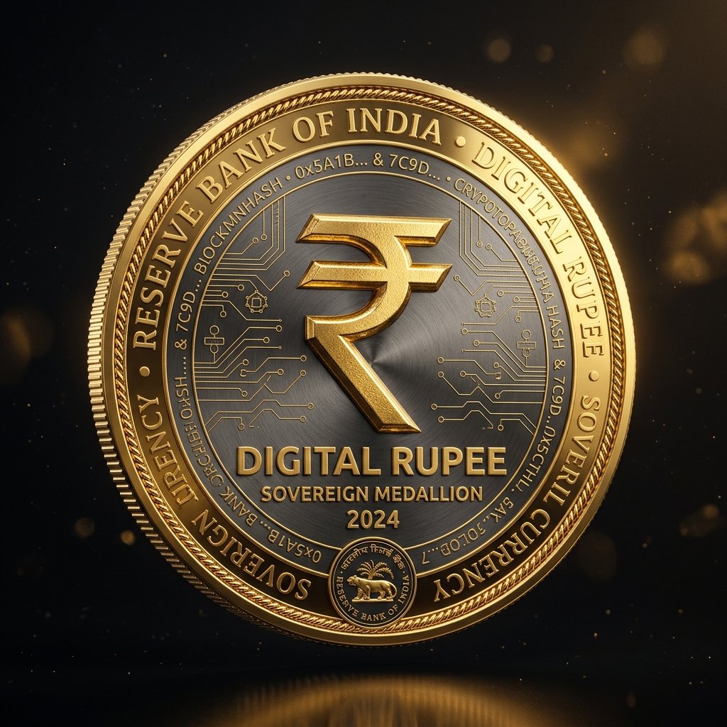 Sovereign e-Rupee Medallion
